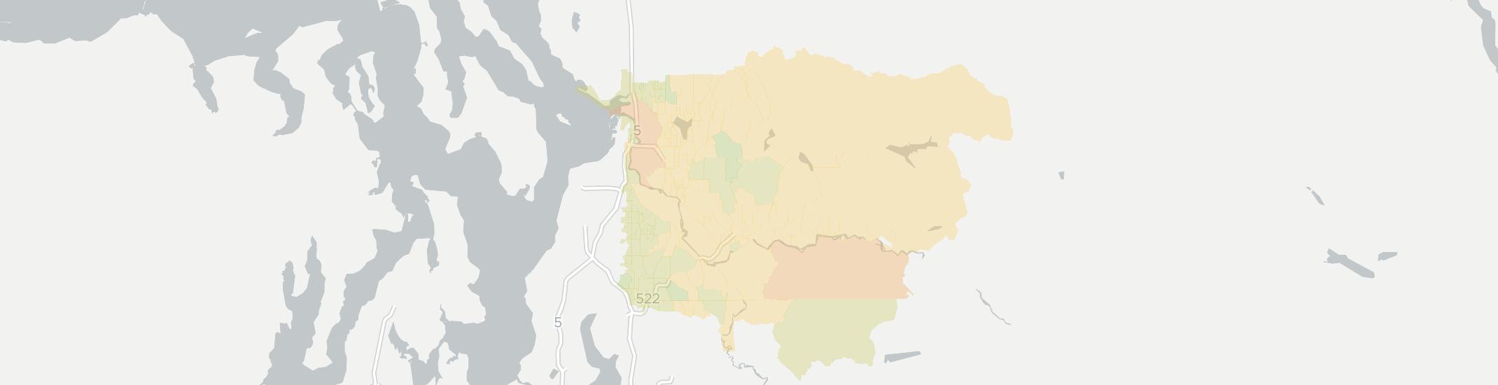 Snohomish Internet Competition Map. Click for interactive map.