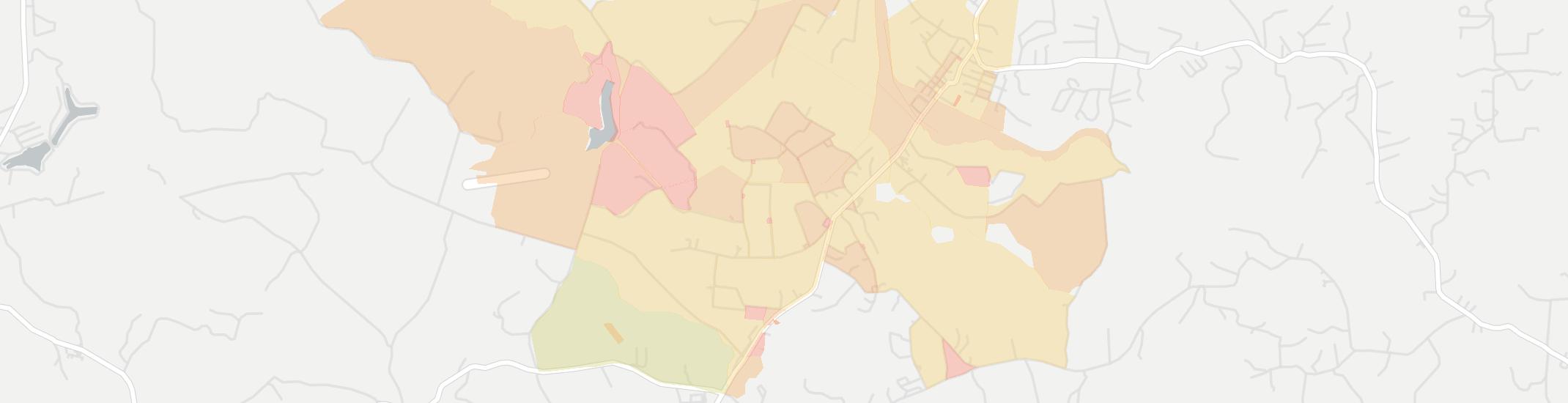 Arthurdale Internet Competition Map. Click for interactive map.