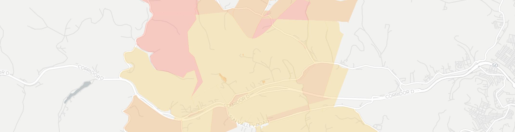 Reynoldsville Internet Competition Map. Click for interactive map.