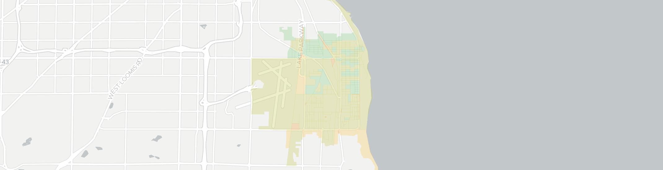 Cudahy Internet Competition Map. Click for interactive map.
