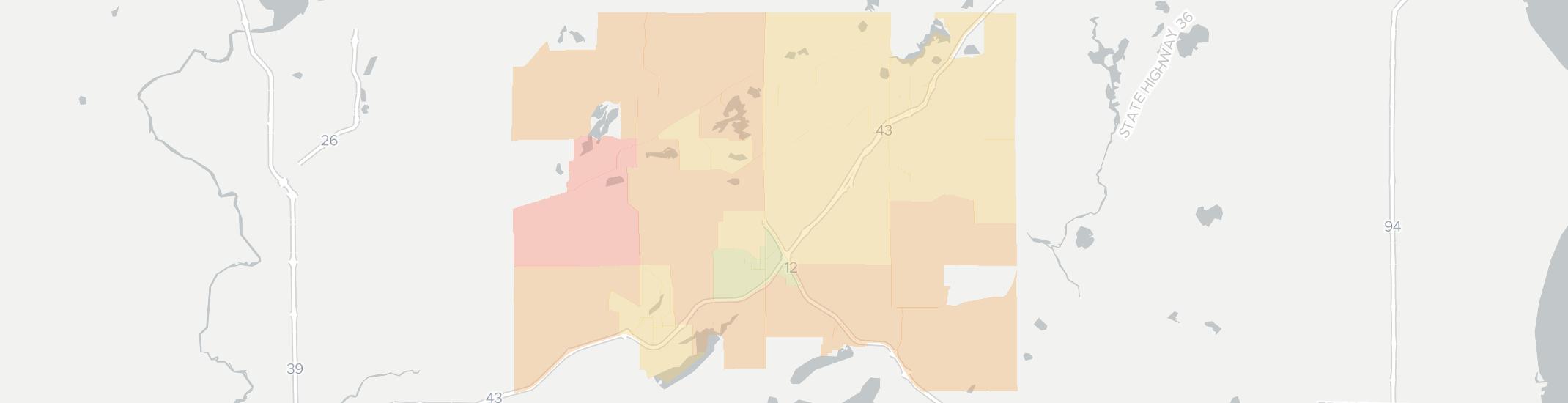 Elkhorn Internet Competition Map. Click for interactive map.
