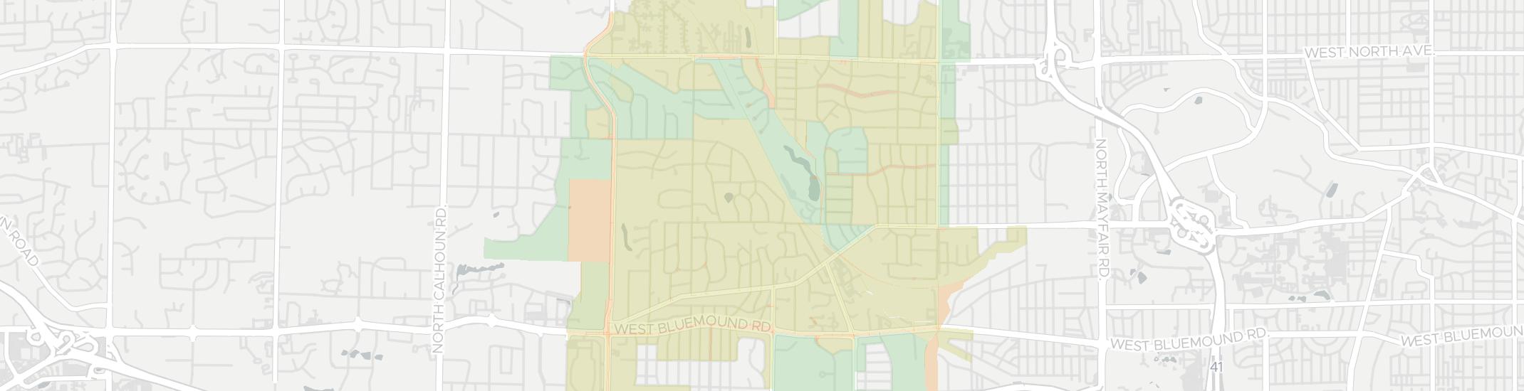 Elm Grove Internet Competition Map. Click for interactive map.