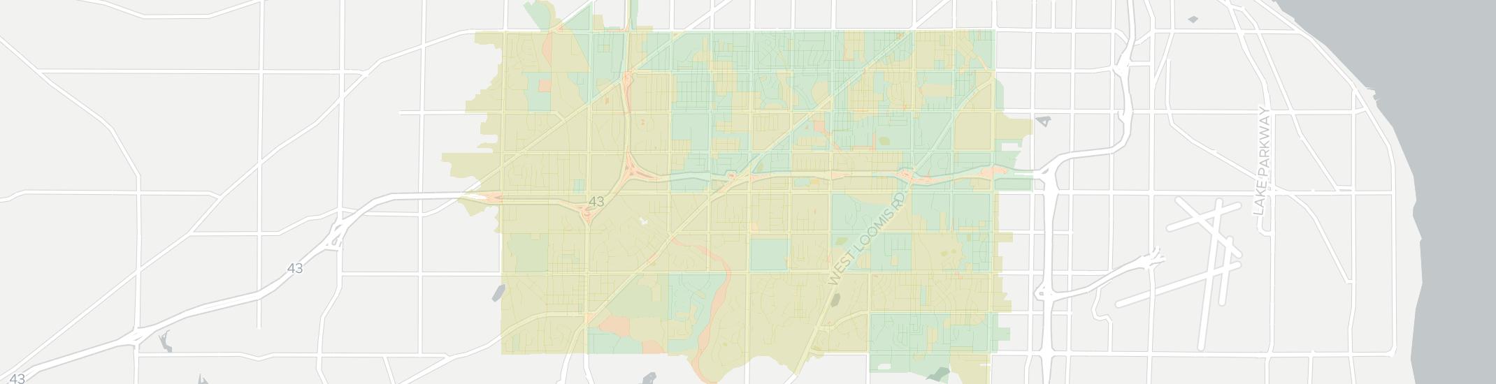 Greenfield Internet Competition Map. Click for interactive map.