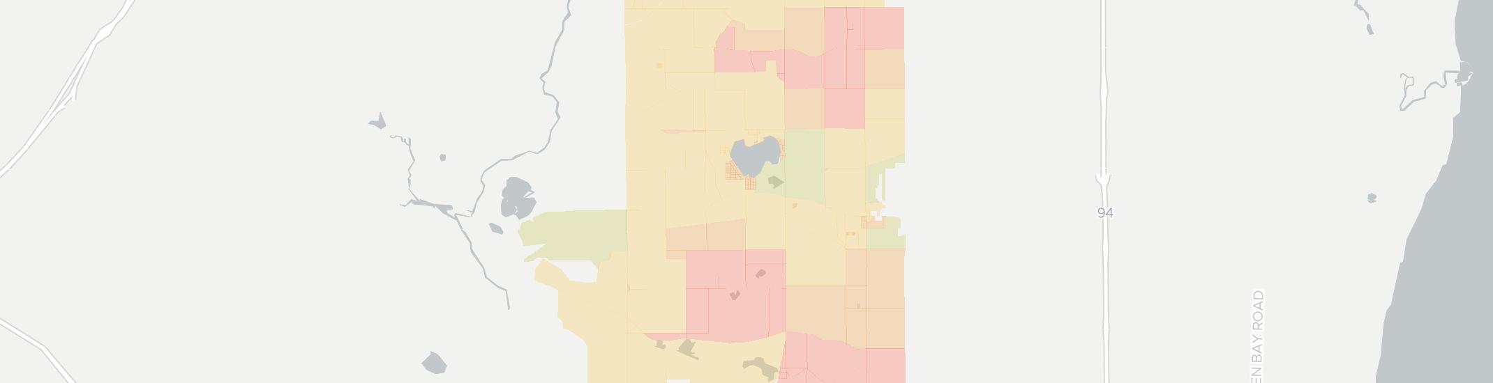 Kansasville Internet Competition Map. Click for interactive map.