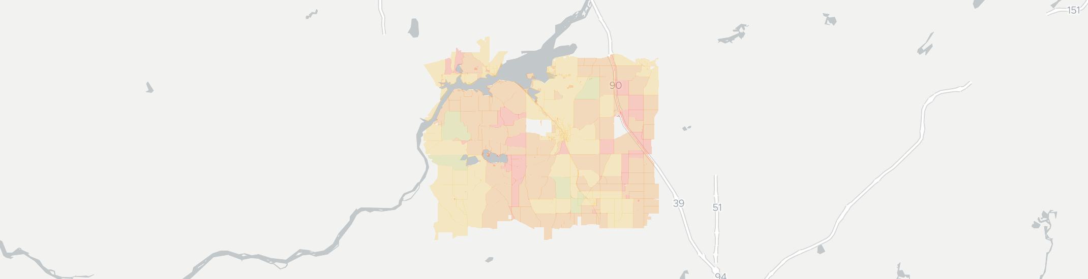 Lodi Internet Competition Map. Click for interactive map.