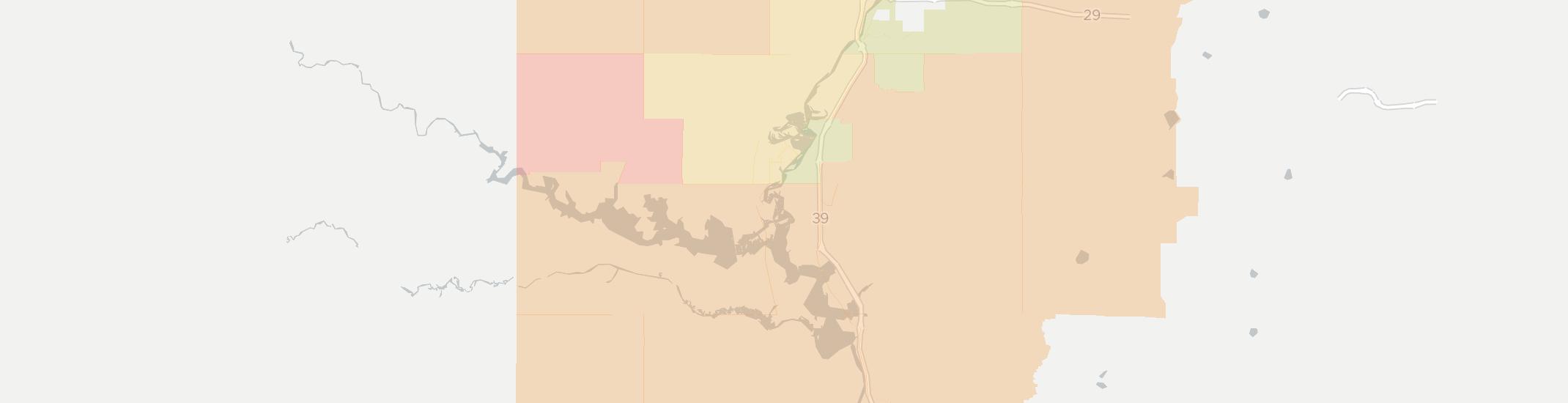 Mosinee Internet Competition Map. Click for interactive map.