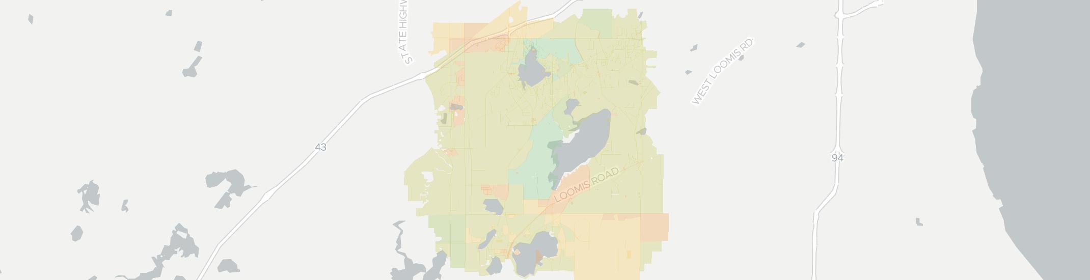 Muskego Internet Competition Map. Click for interactive map.