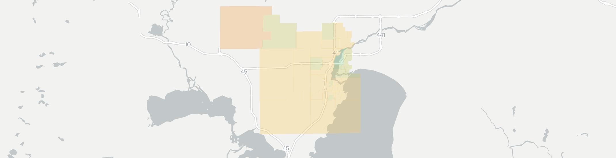 Neenah Internet Competition Map. Click for interactive map.