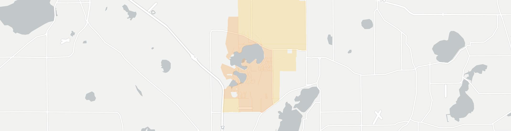 Powers Lake Internet Competition Map. Click for interactive map.