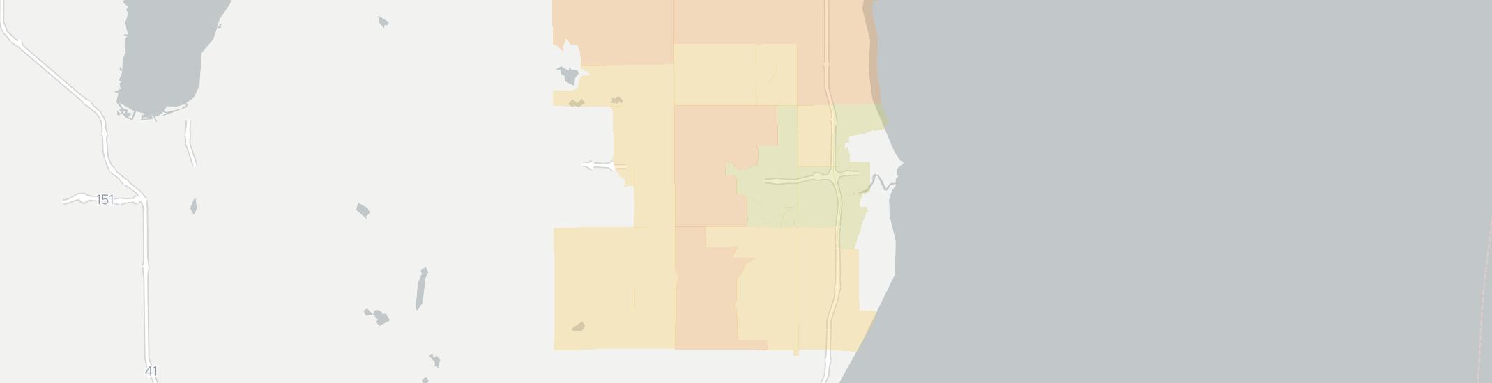 Sheboygan Falls Internet Competition Map. Click for interactive map.