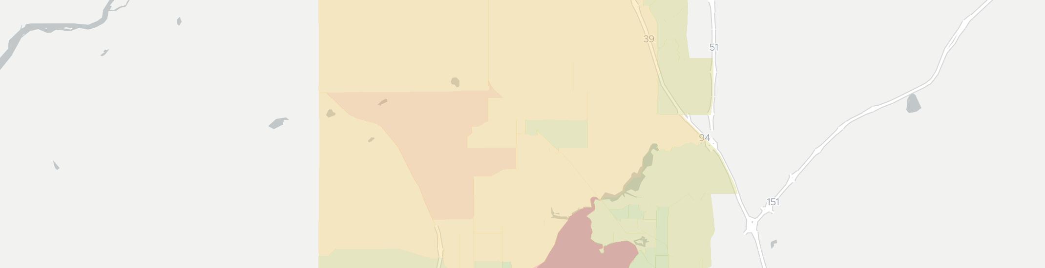 Waunakee Internet Competition Map. Click for interactive map.
