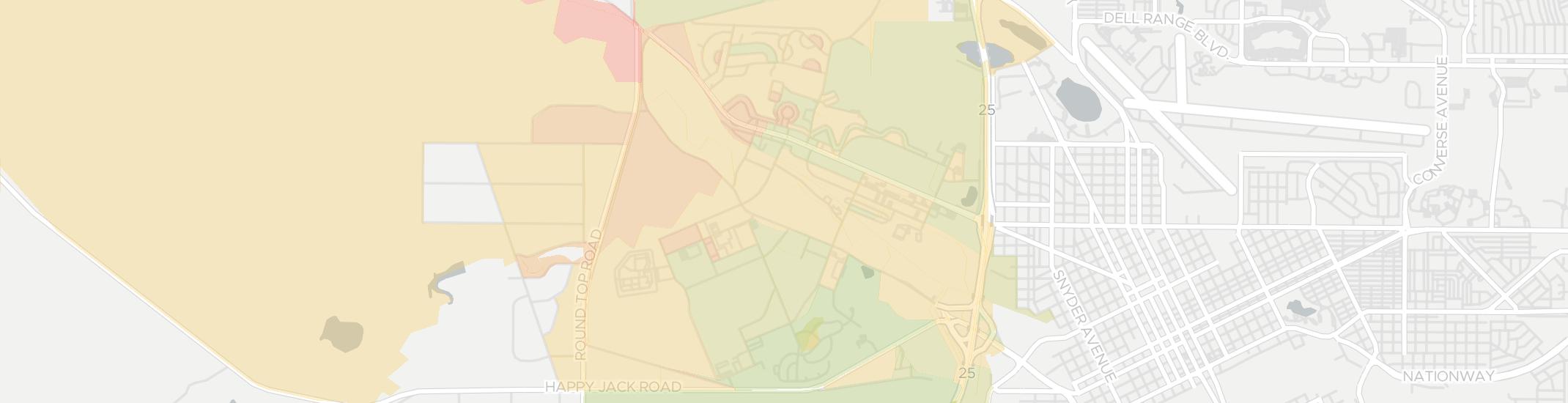 Fe Warren Afb Internet Competition Map. Click for interactive map.