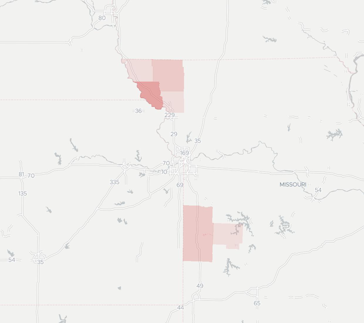 American Broadband Missouri Coverage Map