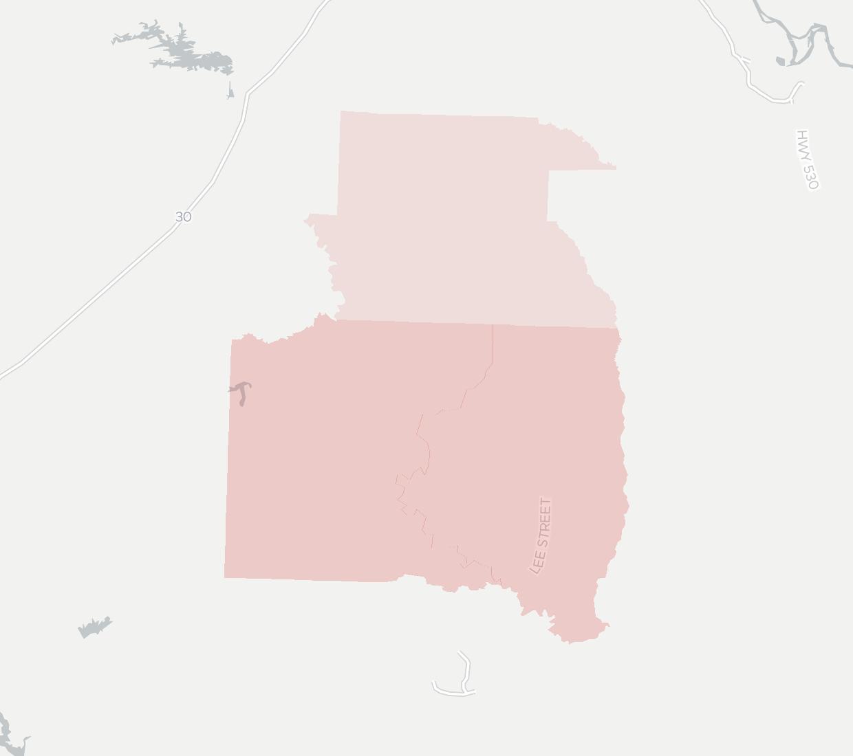 Arkansas Rural Internet Service Coverage Map