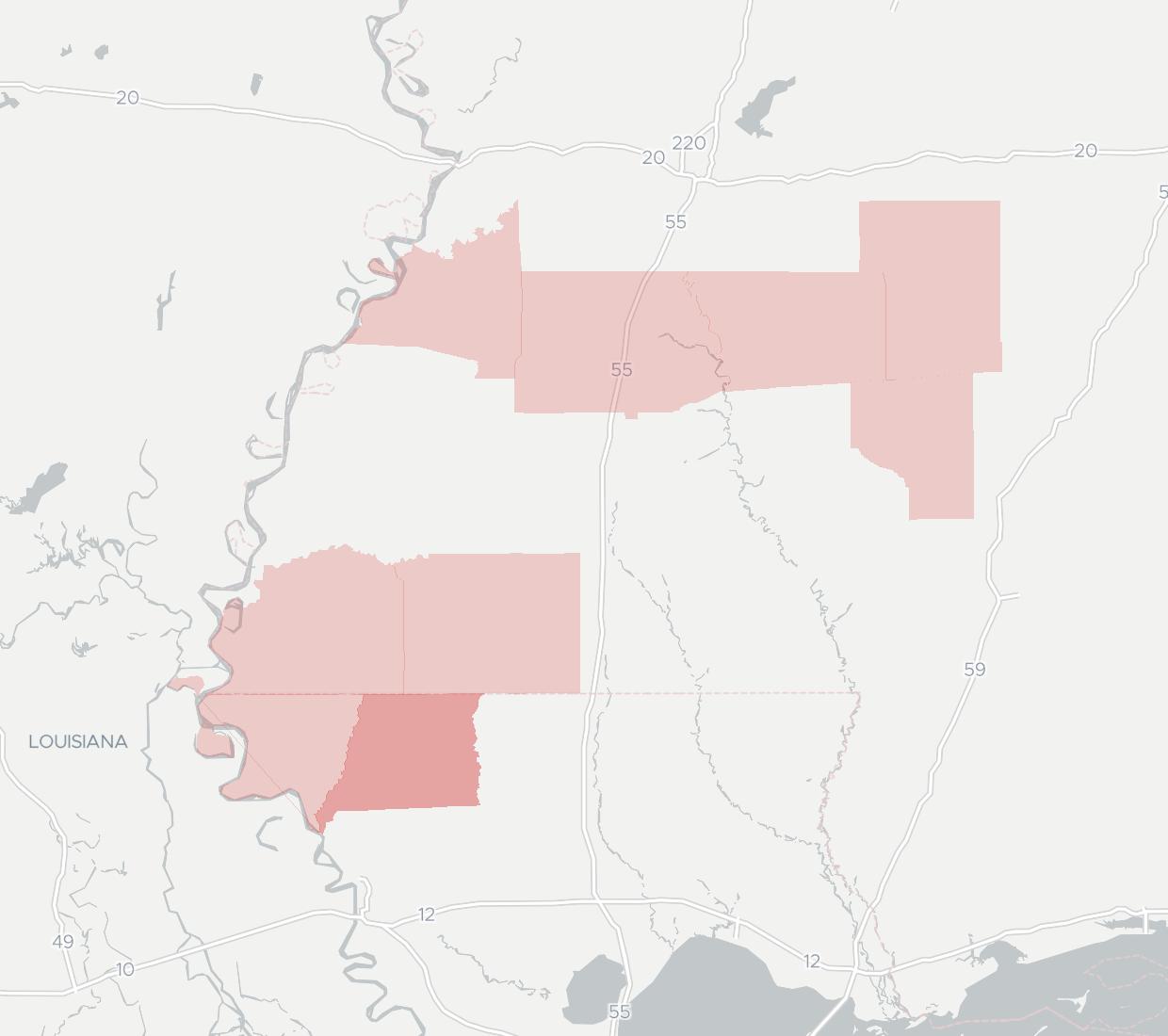 Bailey Cable TV Coverage Map