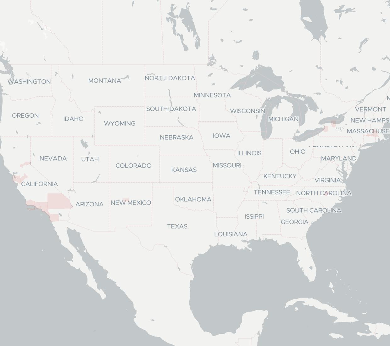California Telecom Availability Map. Click for interactive map