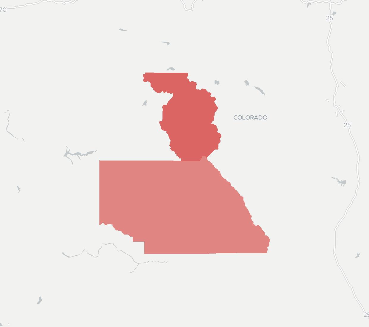 Colorado Central Telecom Availability Map. Click for interactive map