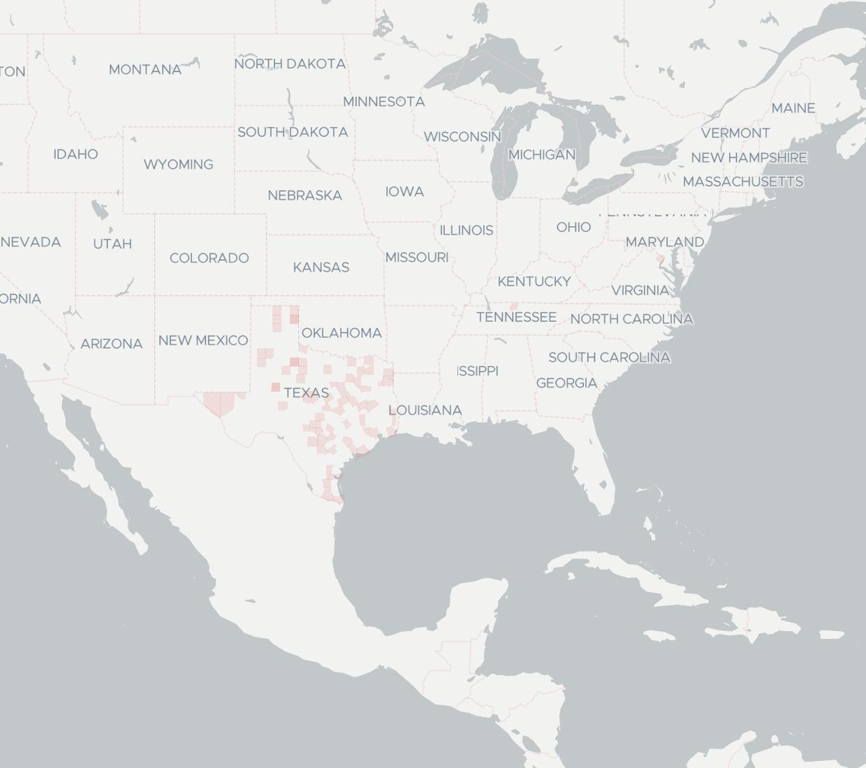 Coppernet Systems Coverage Map