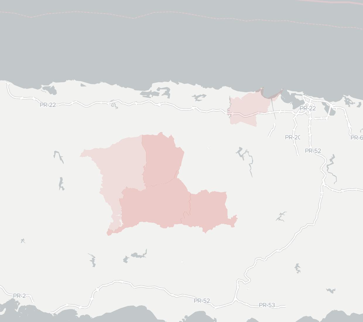 CoquiTel Coverage Map