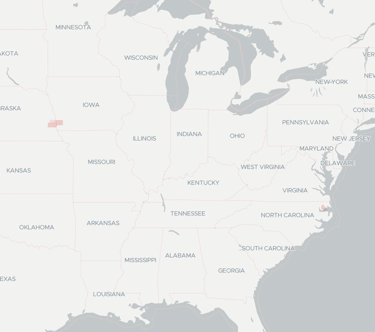 Country Mile Wireless Coverage Map