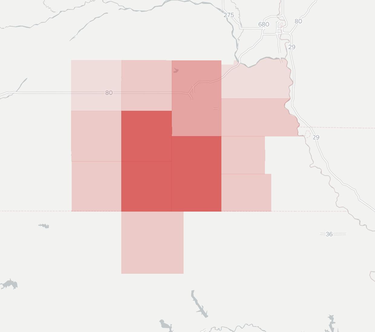 Diode Communications Coverage Map