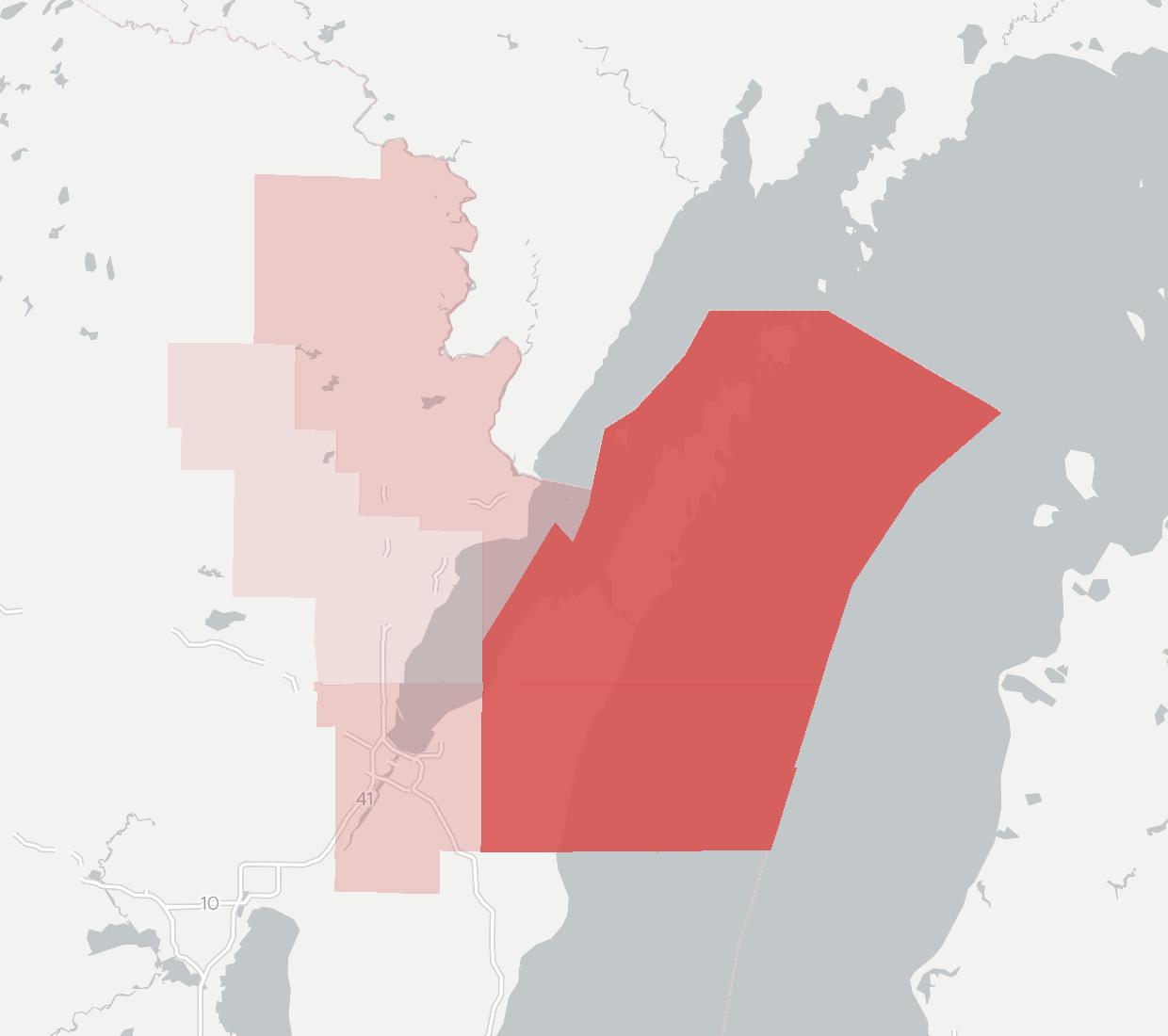 Door County Broadband Availability Map. Click for interactive map