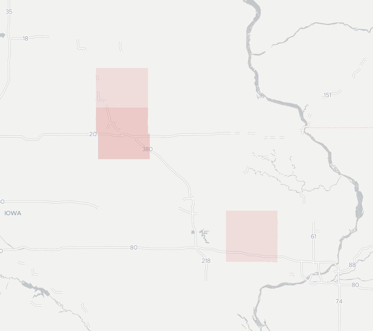 Dunkerton Communications Coverage Map