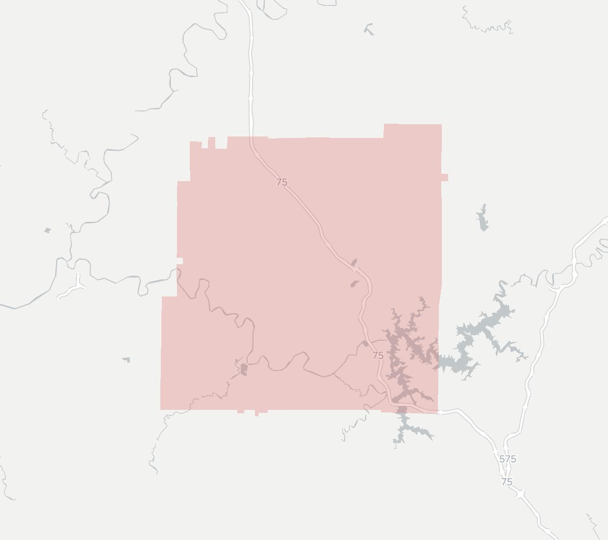City of Cartersville FiberCom Coverage Map