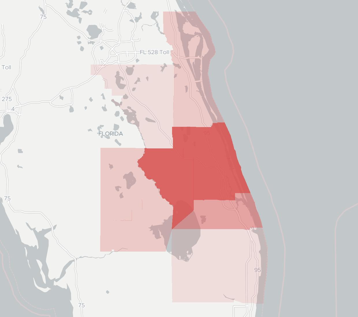 Florida Broadband Coverage Map