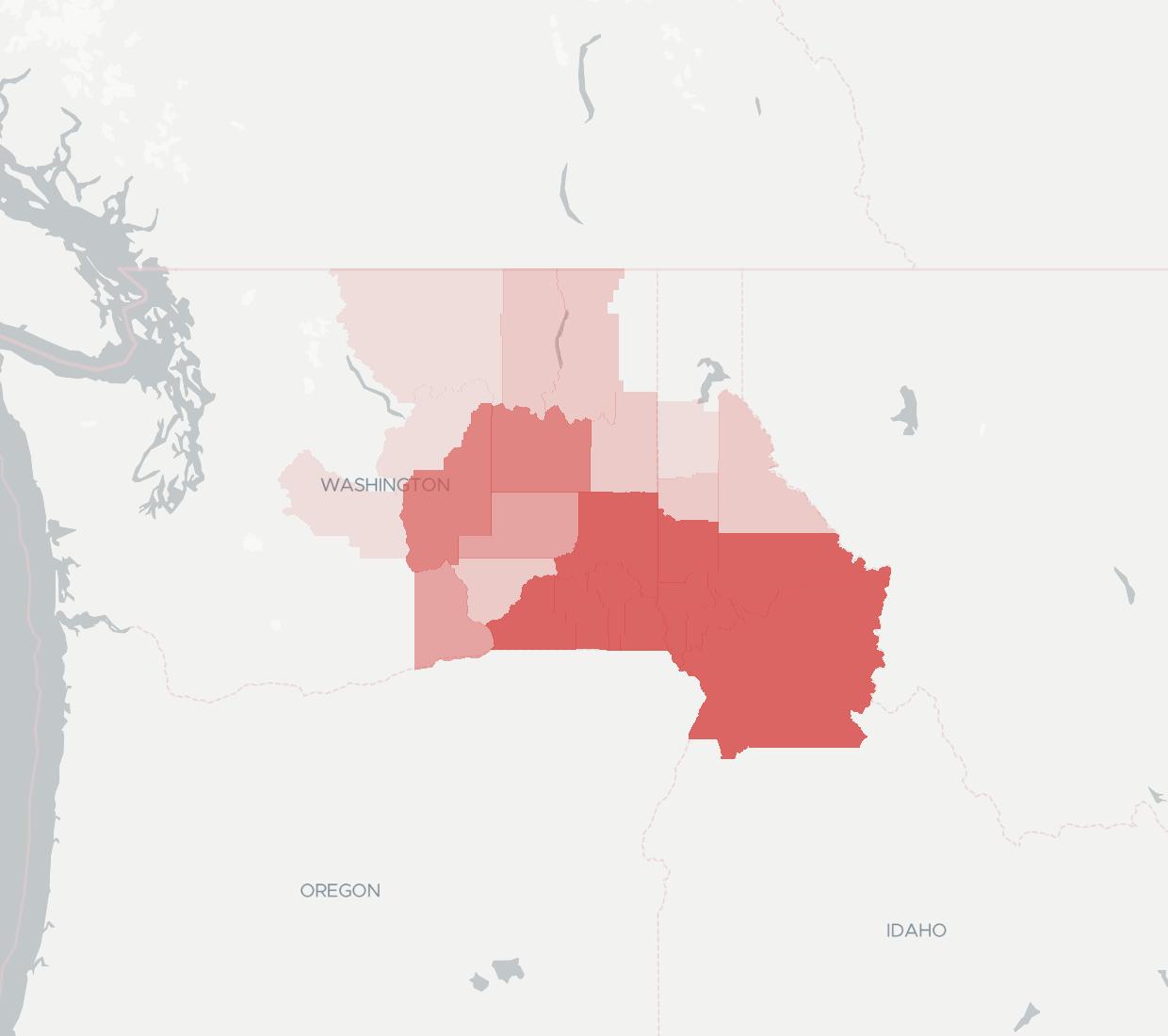 Inland Cellular Availability Map. Click for interactive map.