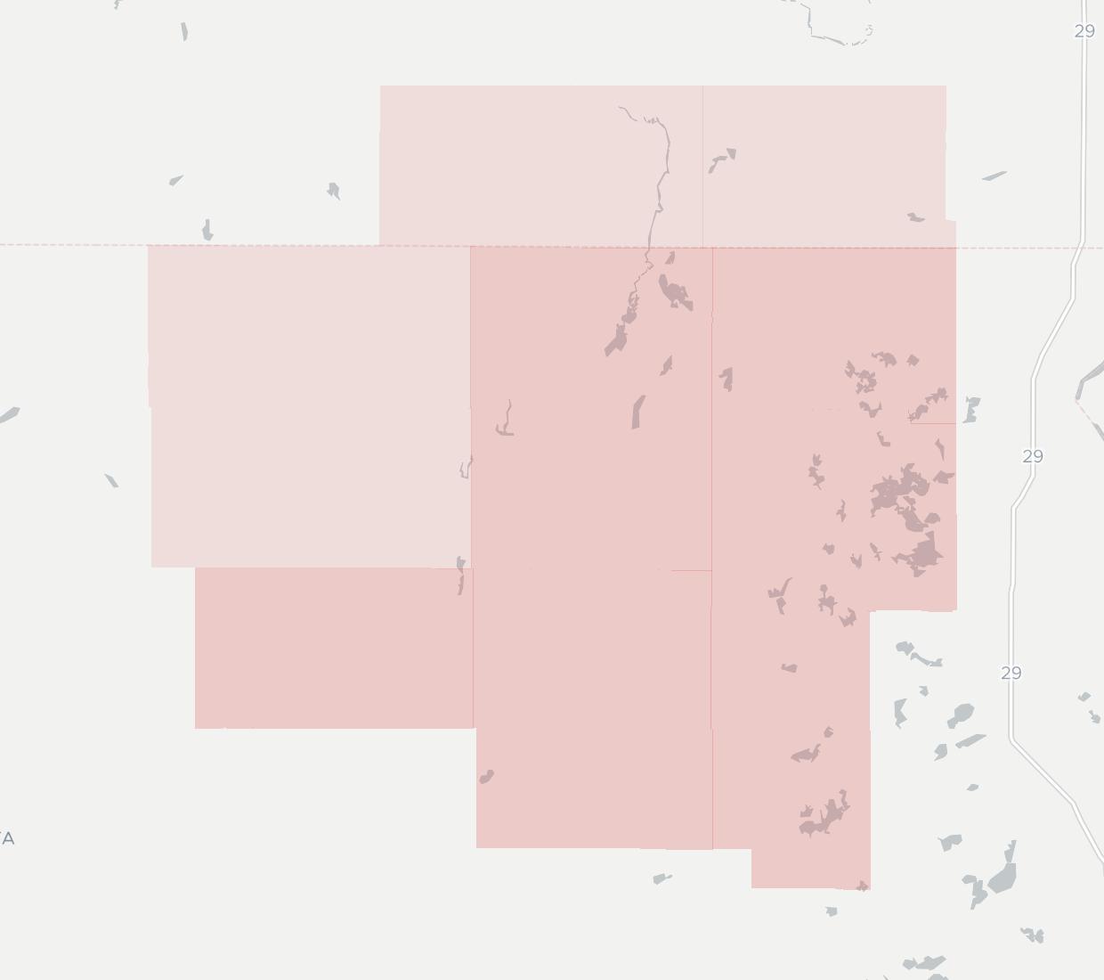 James Valley Telecommunications Coverage Map