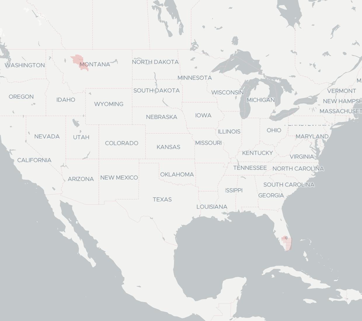 KDS Networks Coverage Map