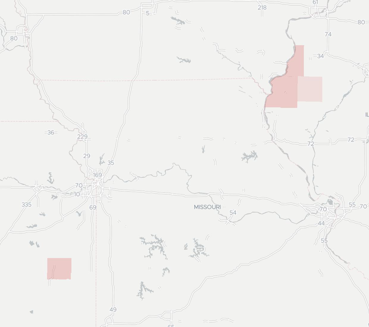 LaHarpe Telephone Availability Map. Click for interactive map