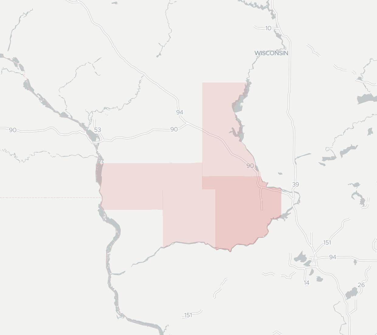 LaValle Telephone Cooperative Coverage Map