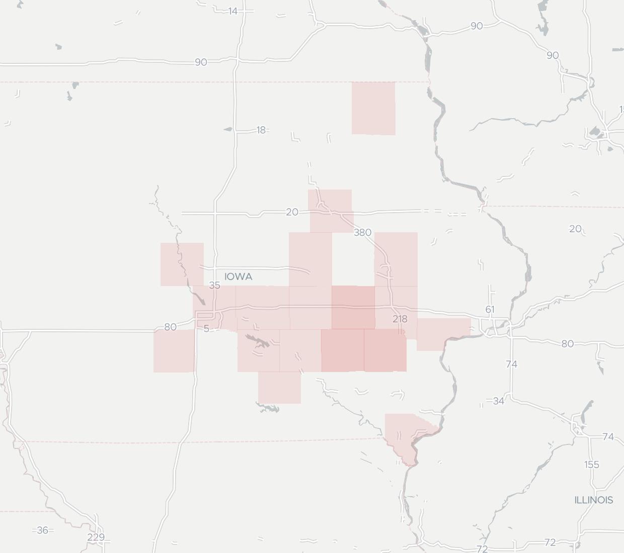MCTC Coverage Map