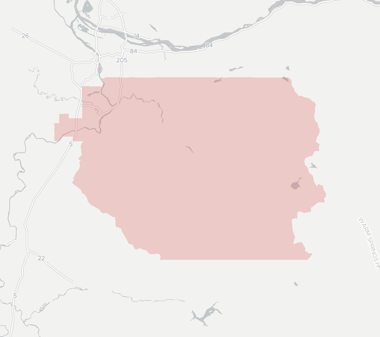 Molalla Communications Company Availability Map. Click for interactive map