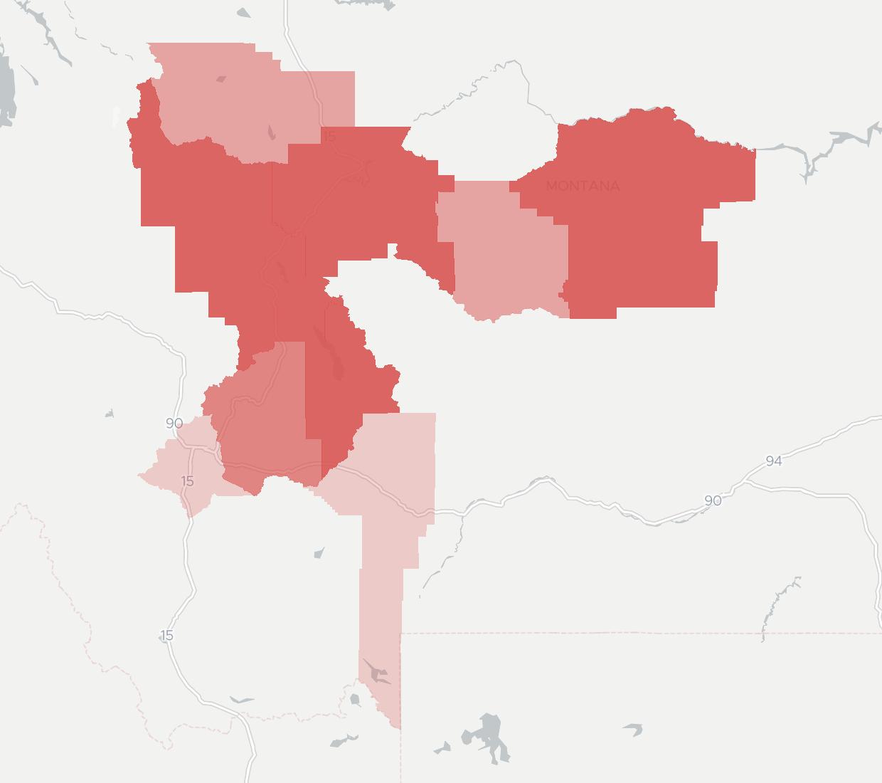 Montana Internet Corporation Coverage Map
