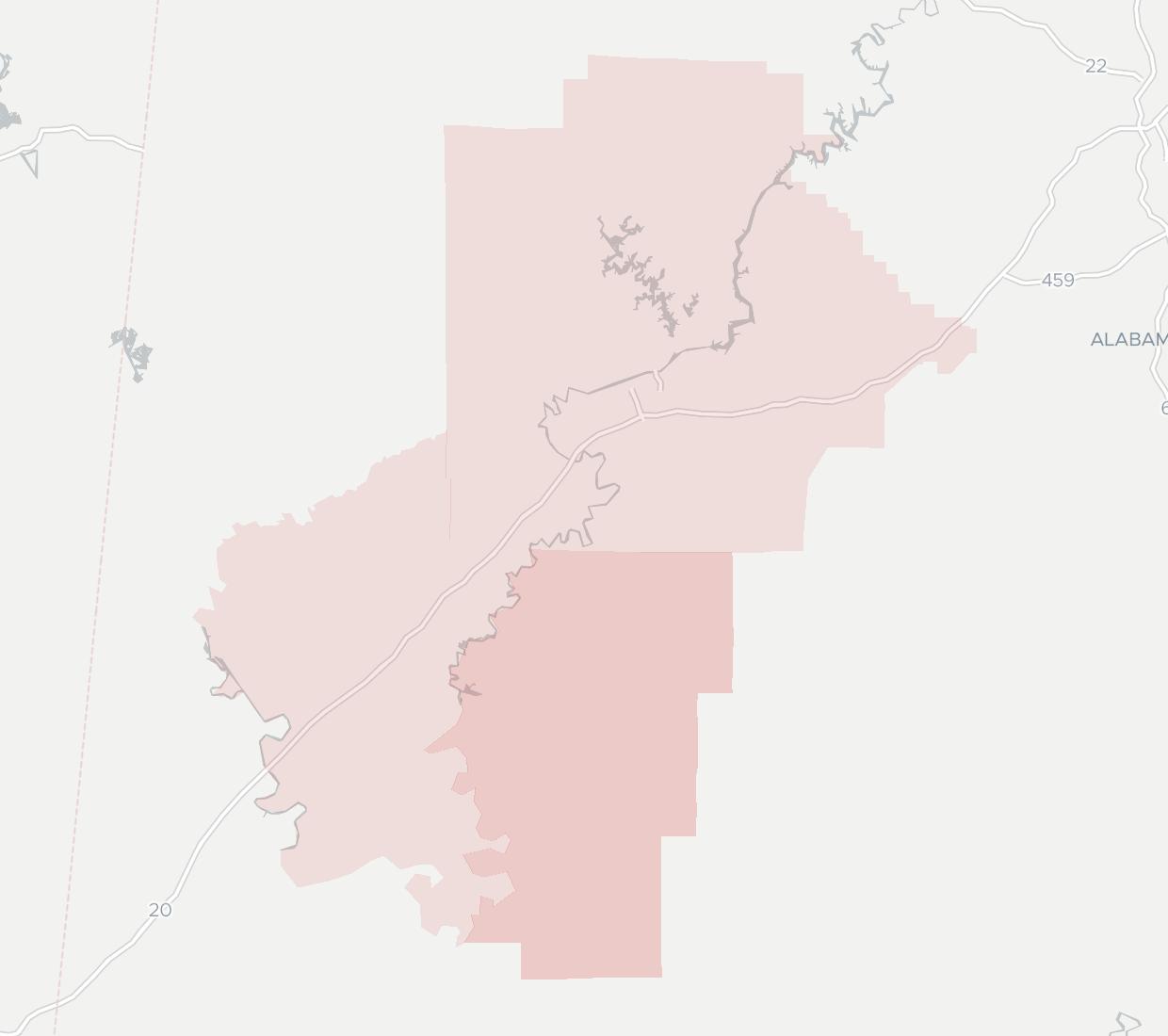 Moundville Telephone Company Coverage Map