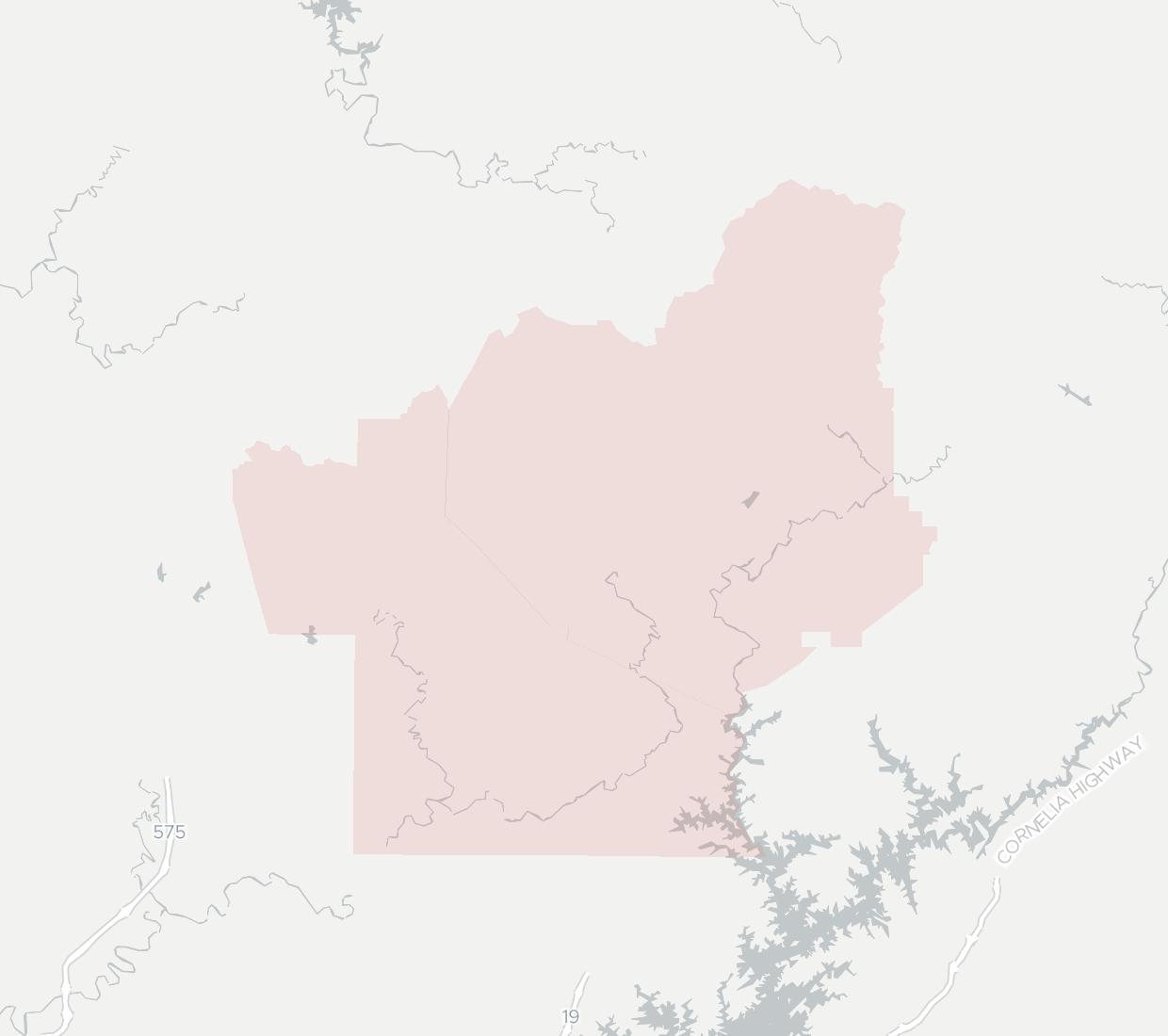 North Georgia Network Availability Map. Click for interactive map