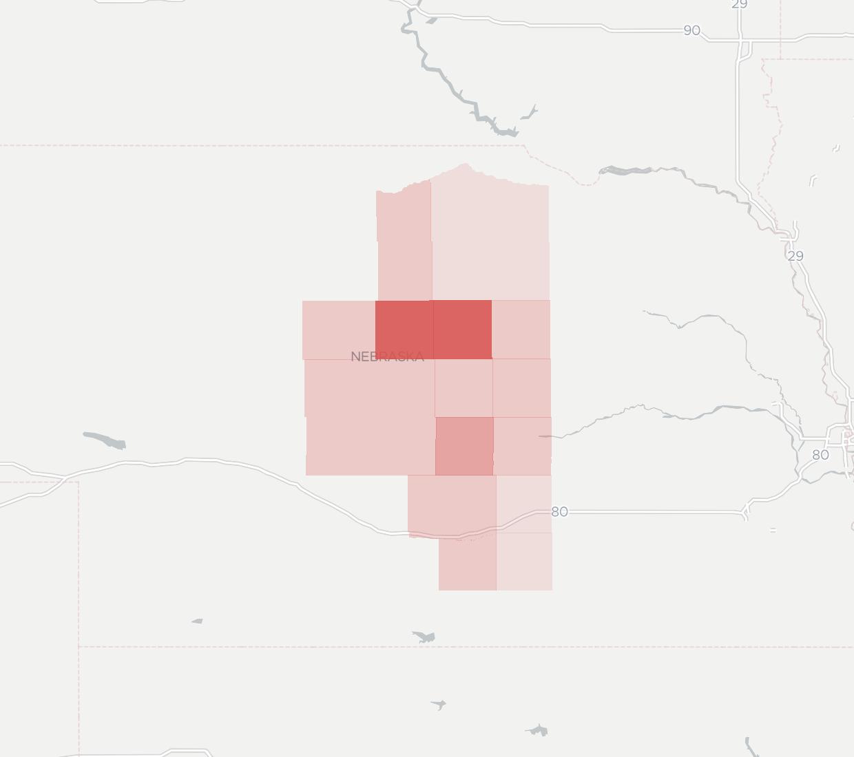 Hamilton (formerly NCTC) Availability Map. Click for interactive map