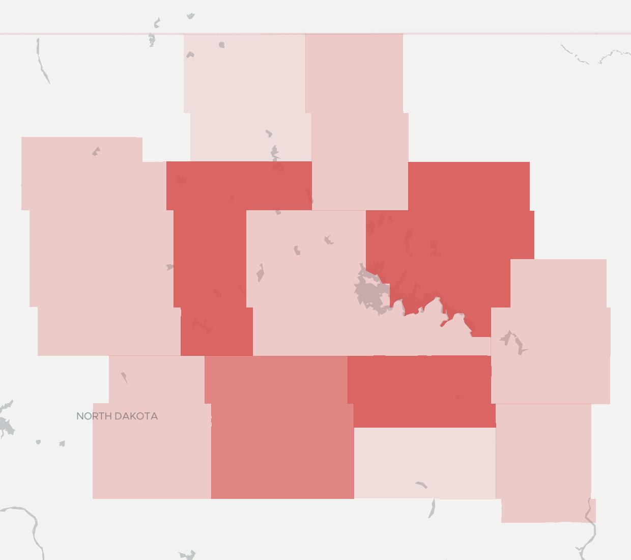 North Dakota Telephone Company Coverage Map