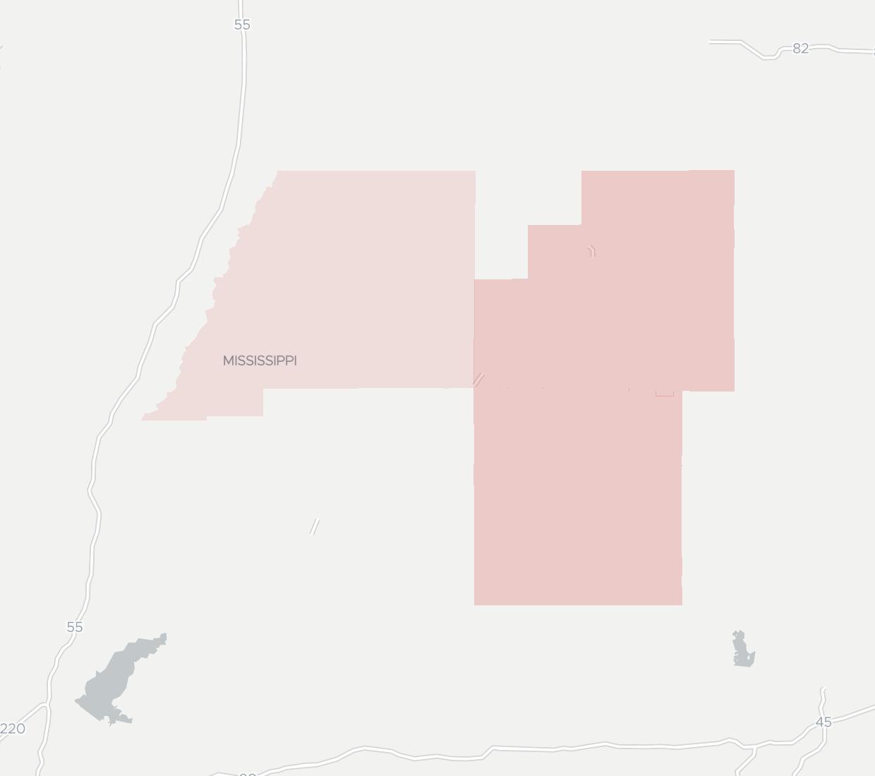 Noxapater Telephone Company Coverage Map