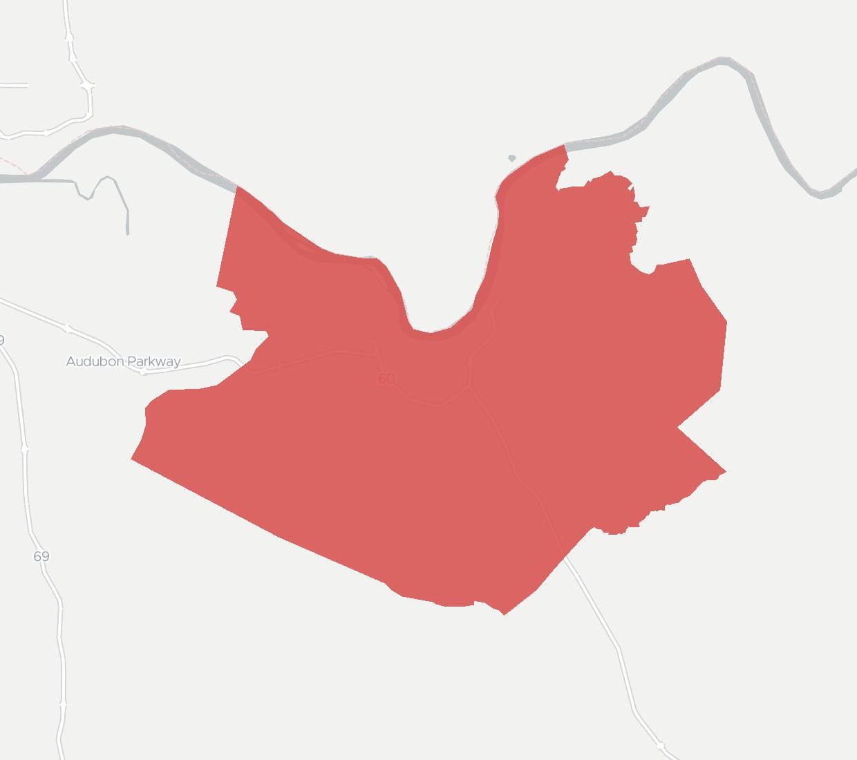 Owensboro Municipal Utilities Coverage Map