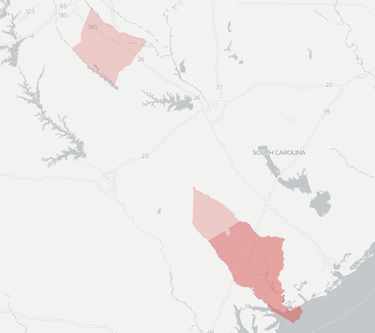 Palmetto Rural Telephone Cooperative Availability Map. Click for interactive map