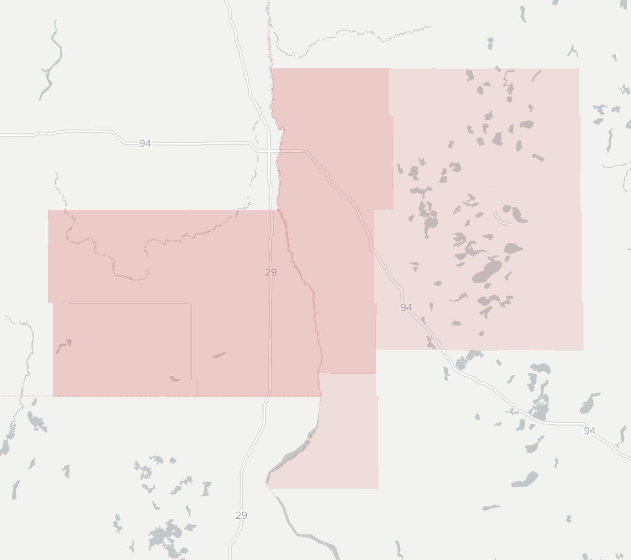 Red River Communications Coverage Map