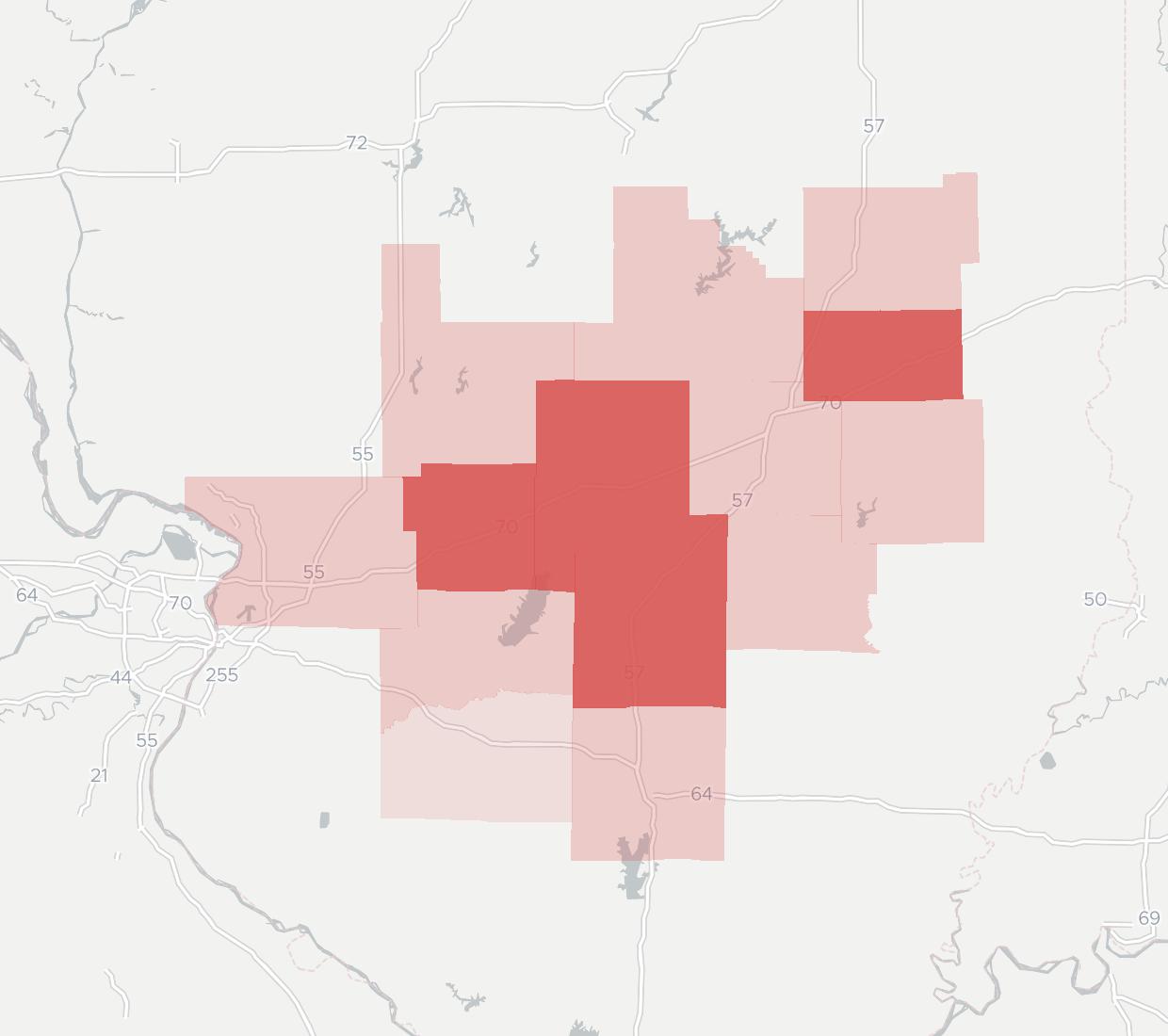 Rural Comm Availability Map. Click for interactive map