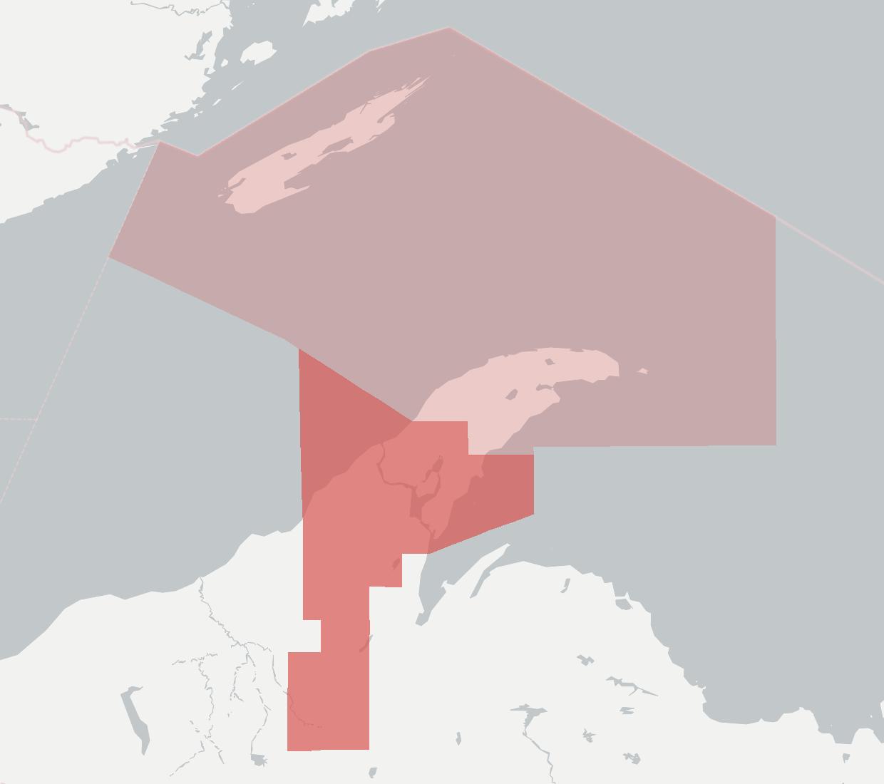 ShoreWaves Internet Coverage Map