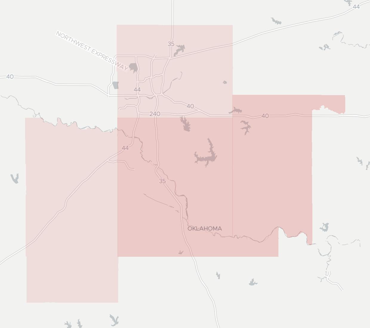 Sooner Wireless Availability Map. Click for interactive map.