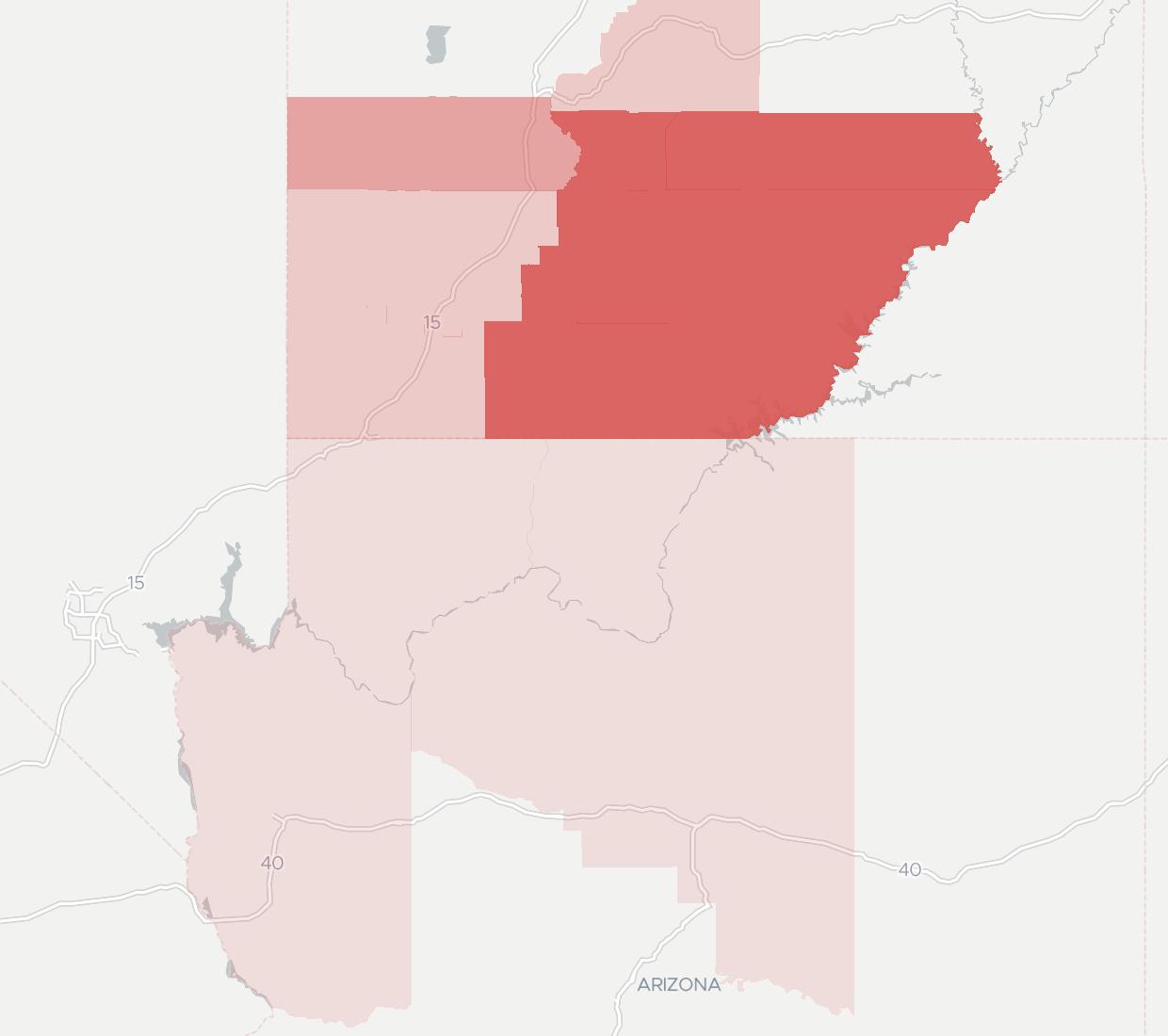 South Central Communications Coverage Map