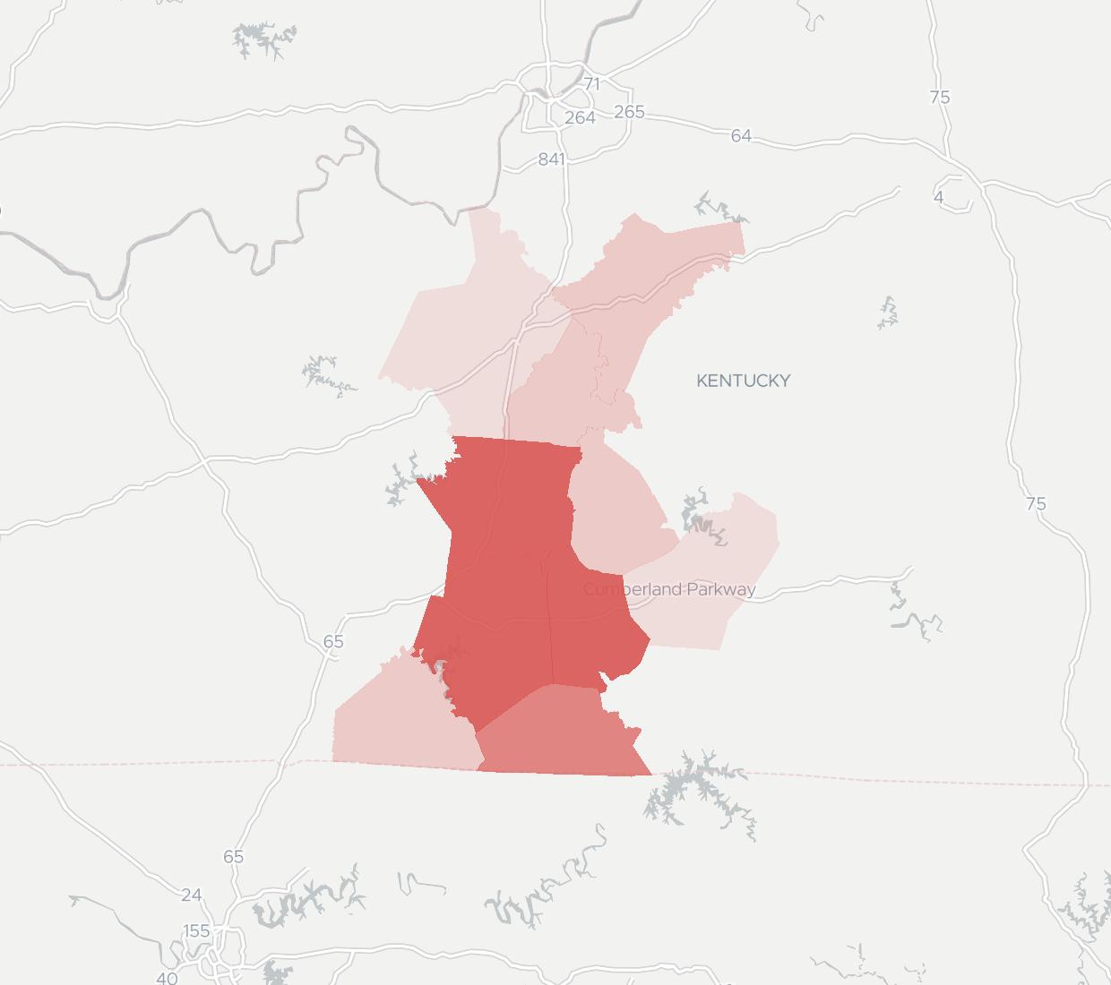 South Central Rural Telephone Coverage Map